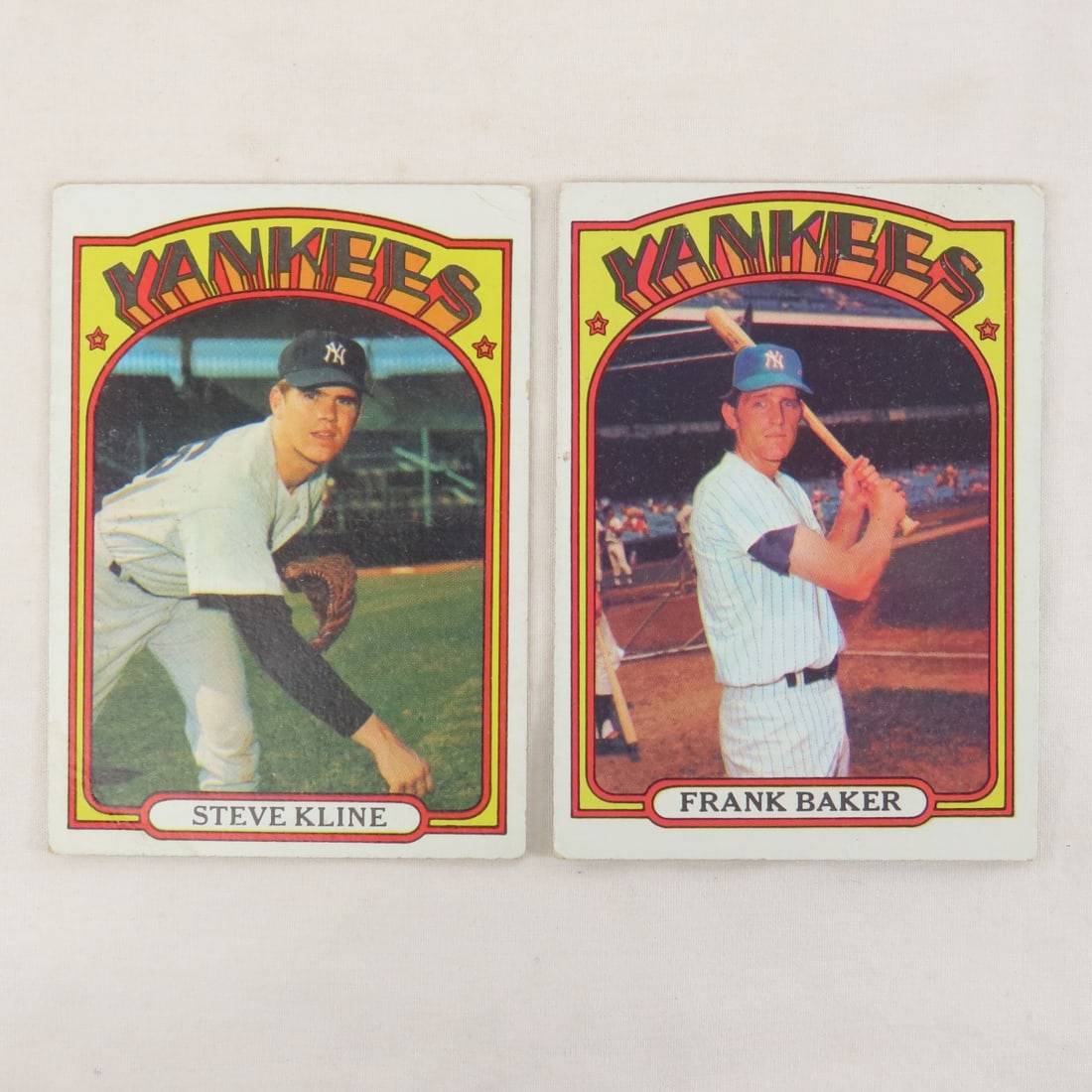 20 1972 Topps Baseball Cards- Vida Blue - 14