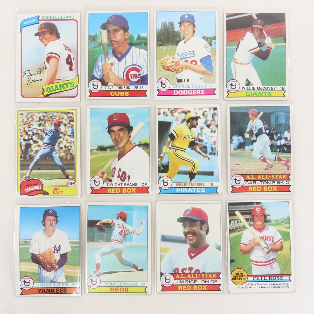 60+ Topps Baseball Cards- sharp stars- Carew - 6
