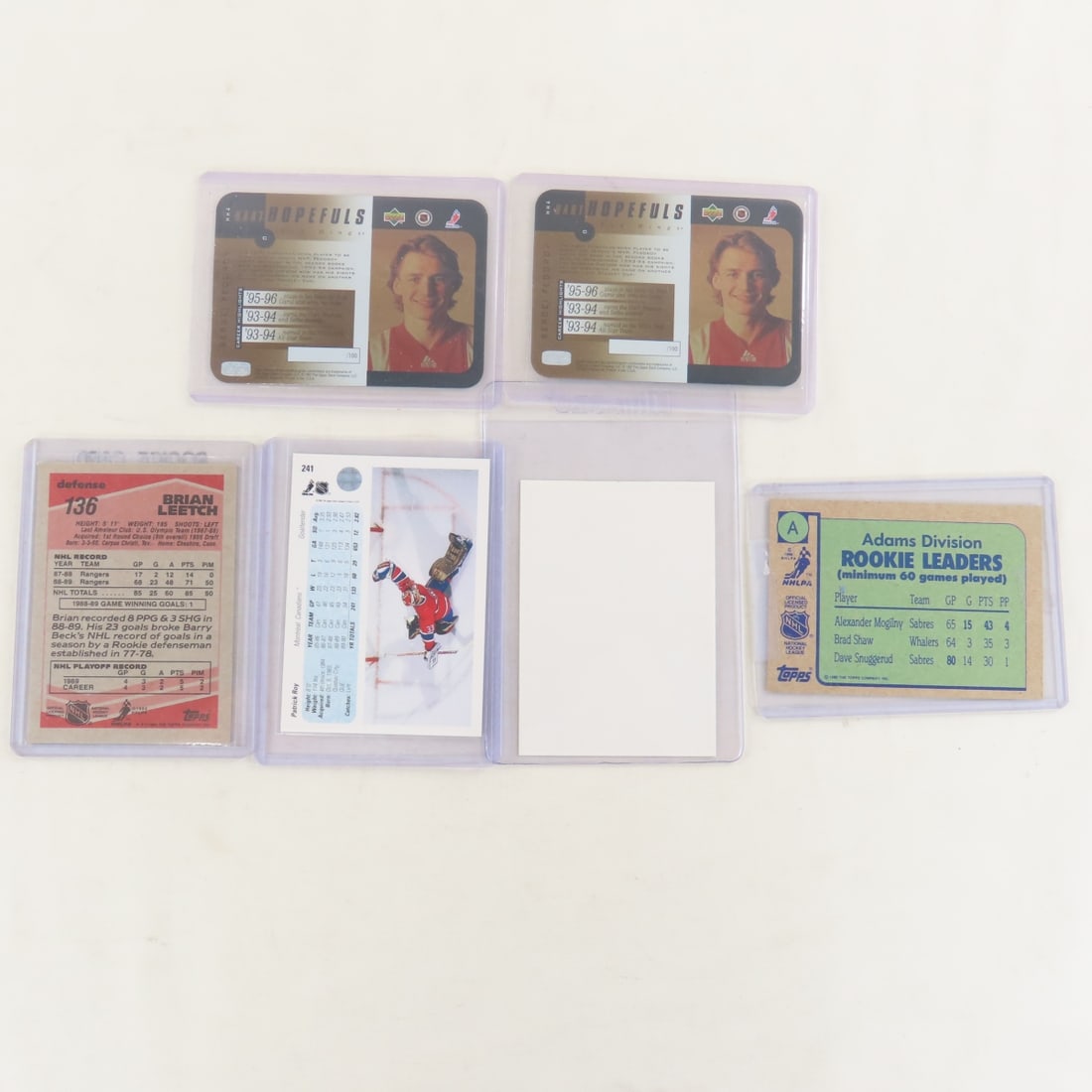 1980s & 90s Star Hockey Cards, 4 PSA Graded - 13