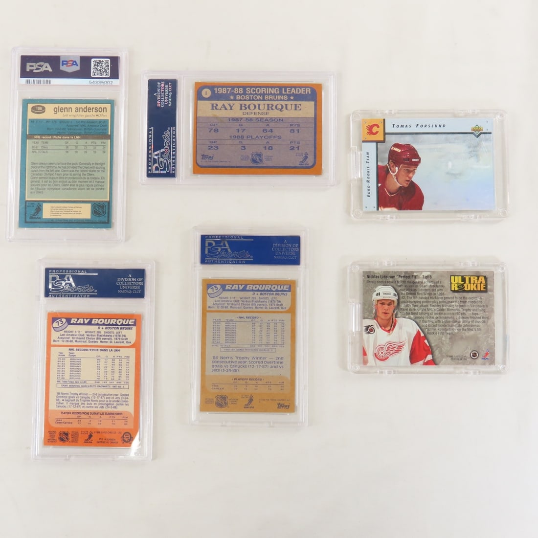 1980s & 90s Star Hockey Cards, 4 PSA Graded - 3