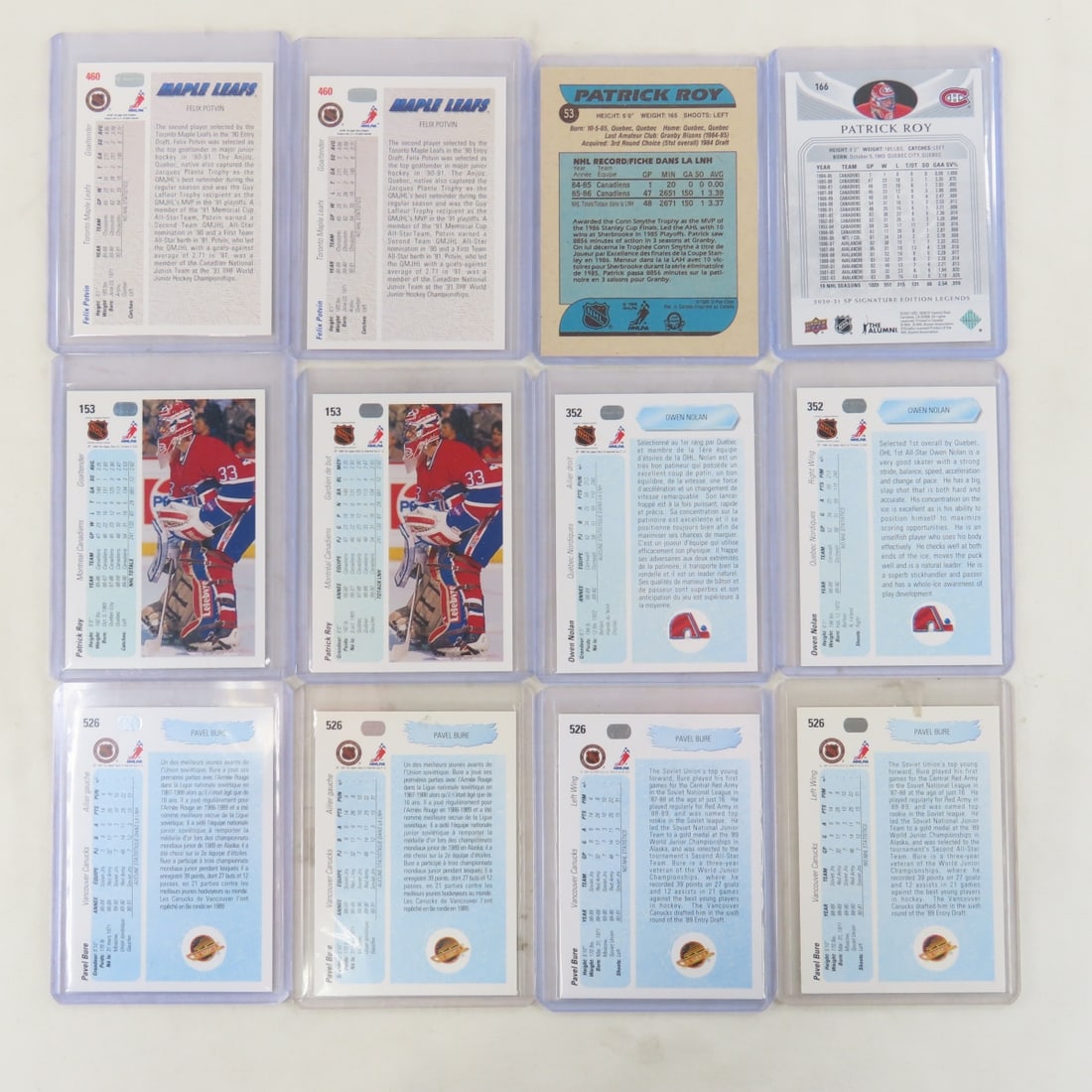 1980s & 90s Star Hockey Cards, 4 PSA Graded - 9