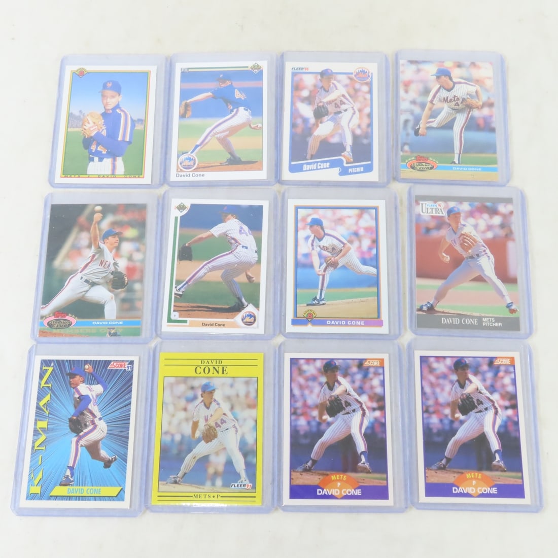 55+ David Cone Baseball Cards Including Rookies - 3