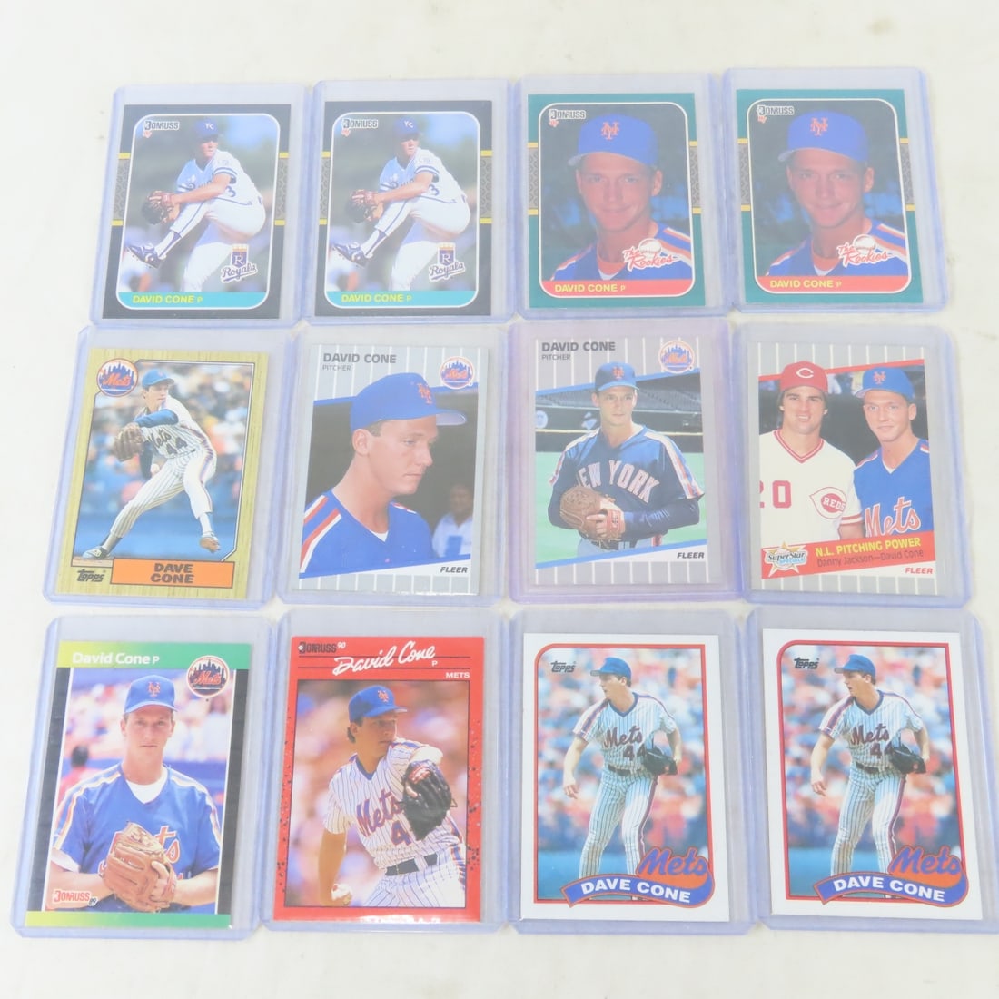 55+ David Cone Baseball Cards Including Rookies - 4
