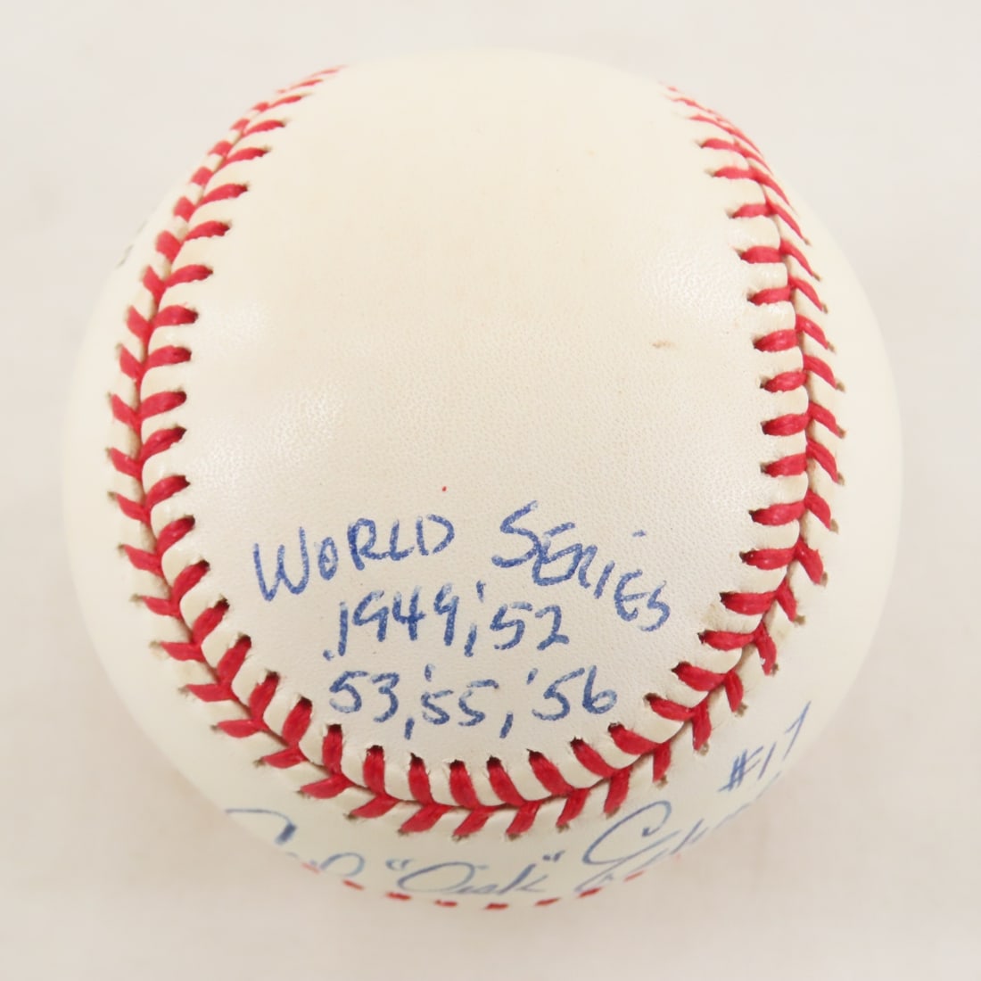 Carl Erskine & Mickey Vernon Signed Baseballs - 6