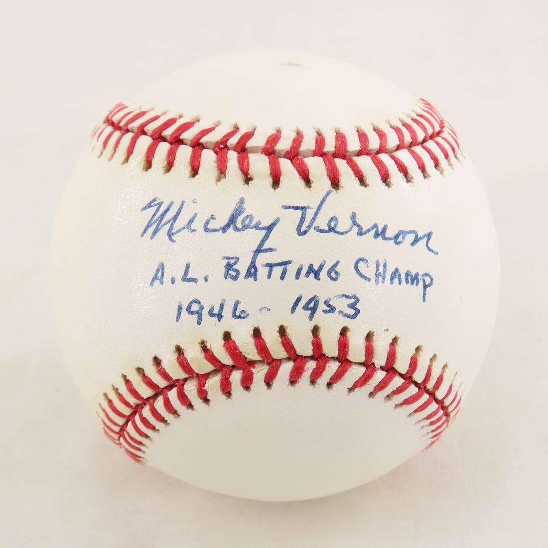 Carl Erskine & Mickey Vernon Signed Baseballs - 9