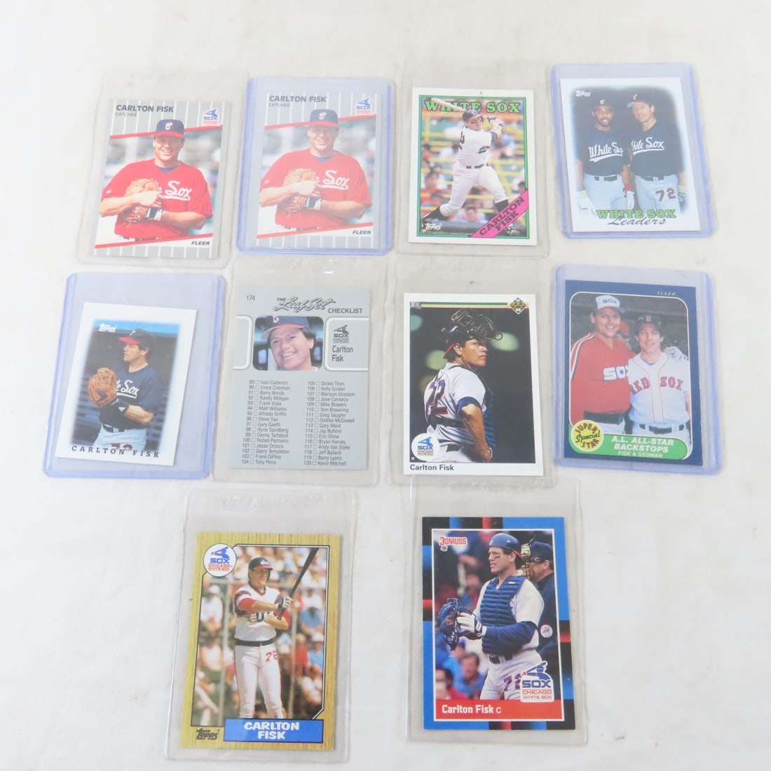 175+ 1980s & 90s Carlton Fisk Baseball Cards - 10