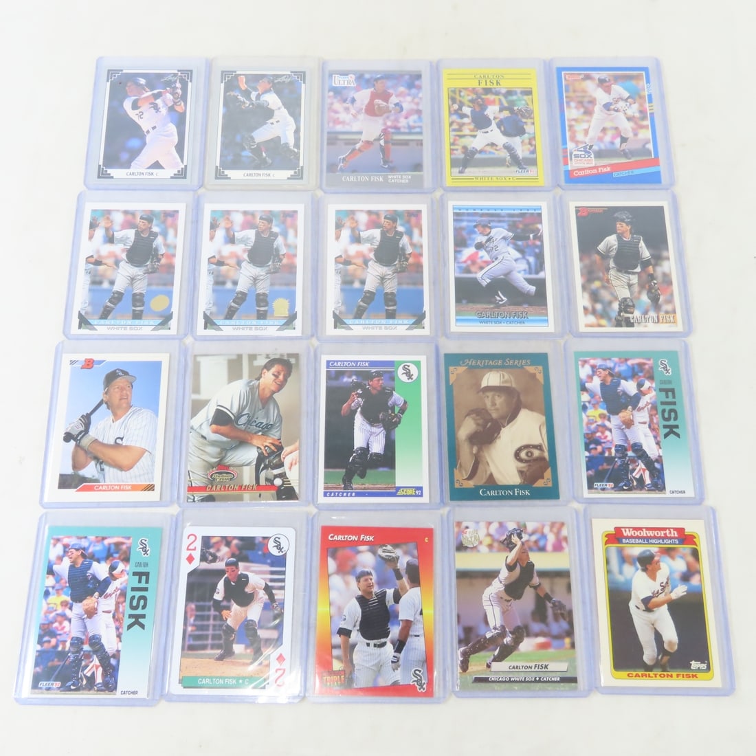 175+ 1980s & 90s Carlton Fisk Baseball Cards - 3