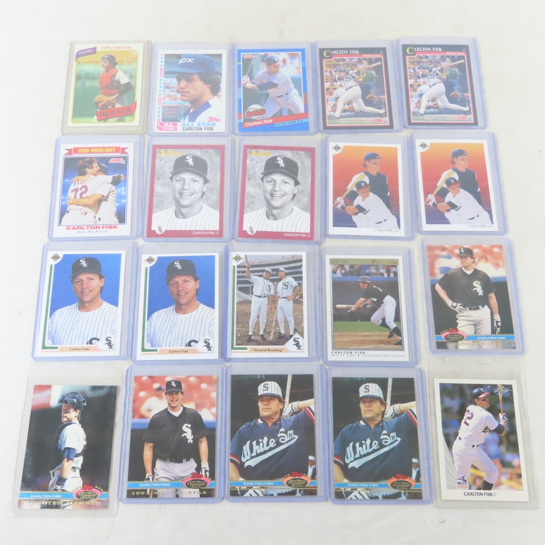 175+ 1980s & 90s Carlton Fisk Baseball Cards - 4