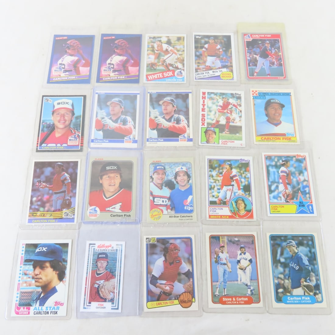 175+ 1980s & 90s Carlton Fisk Baseball Cards - 7
