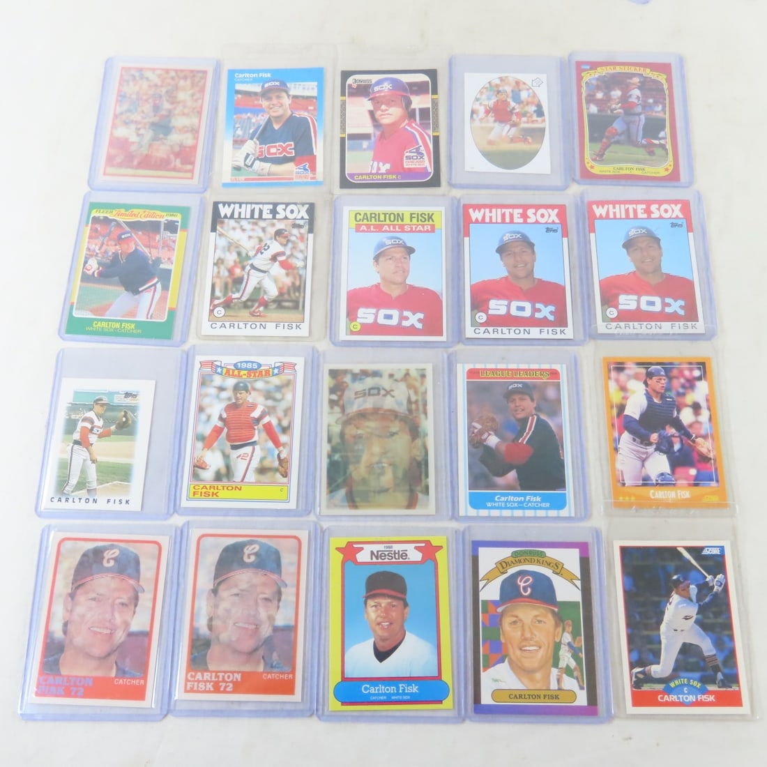 175+ 1980s & 90s Carlton Fisk Baseball Cards - 9