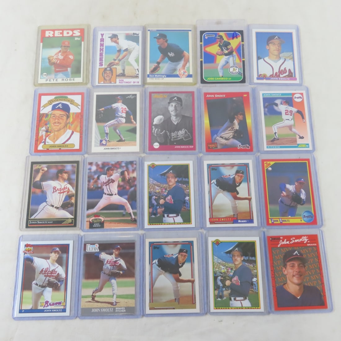 Collection of Star Baseball Cards 1980's & newer - 3