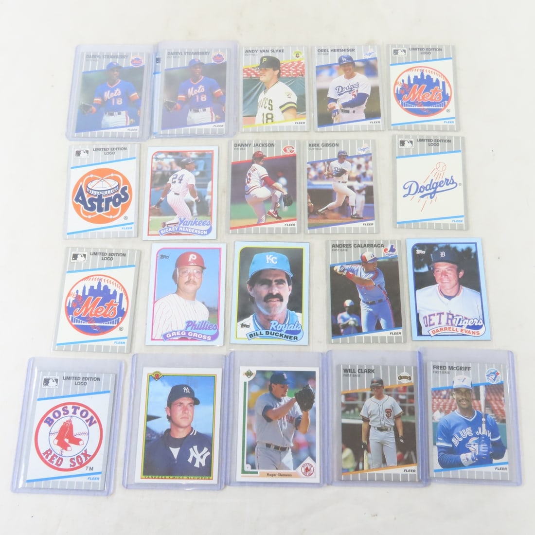 Collection of Star Baseball Cards 1980's & newer - 5