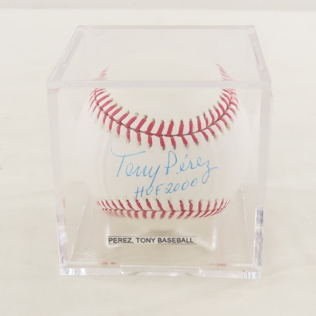 John Smoltz & Tony Perez Signed Baseballs - 16