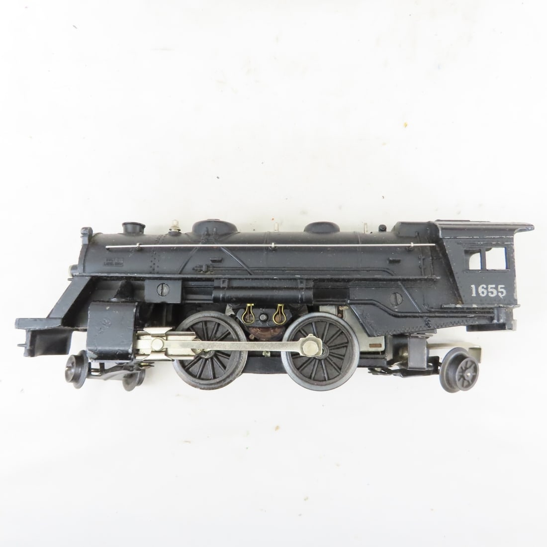 Vintage Lionel O Gauge 1655 Engine, Tank, Caboose - 2