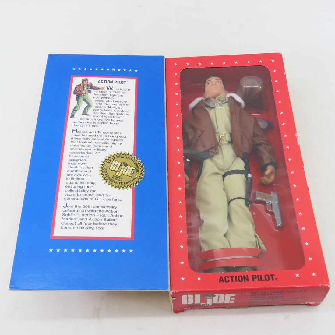 GI Joe WWII Action Sailor & Pilot Figures In Box - 3