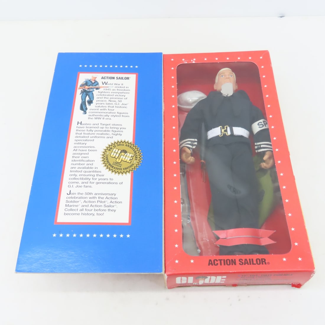 GI Joe WWII Action Sailor & Pilot Figures In Box - 8