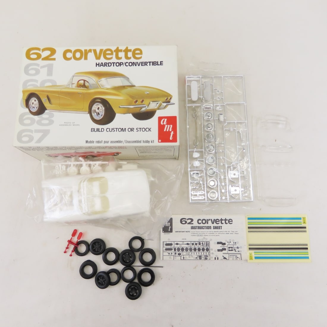 10+ Vintage AMT Car & Plane Models, Corvette, More - 3