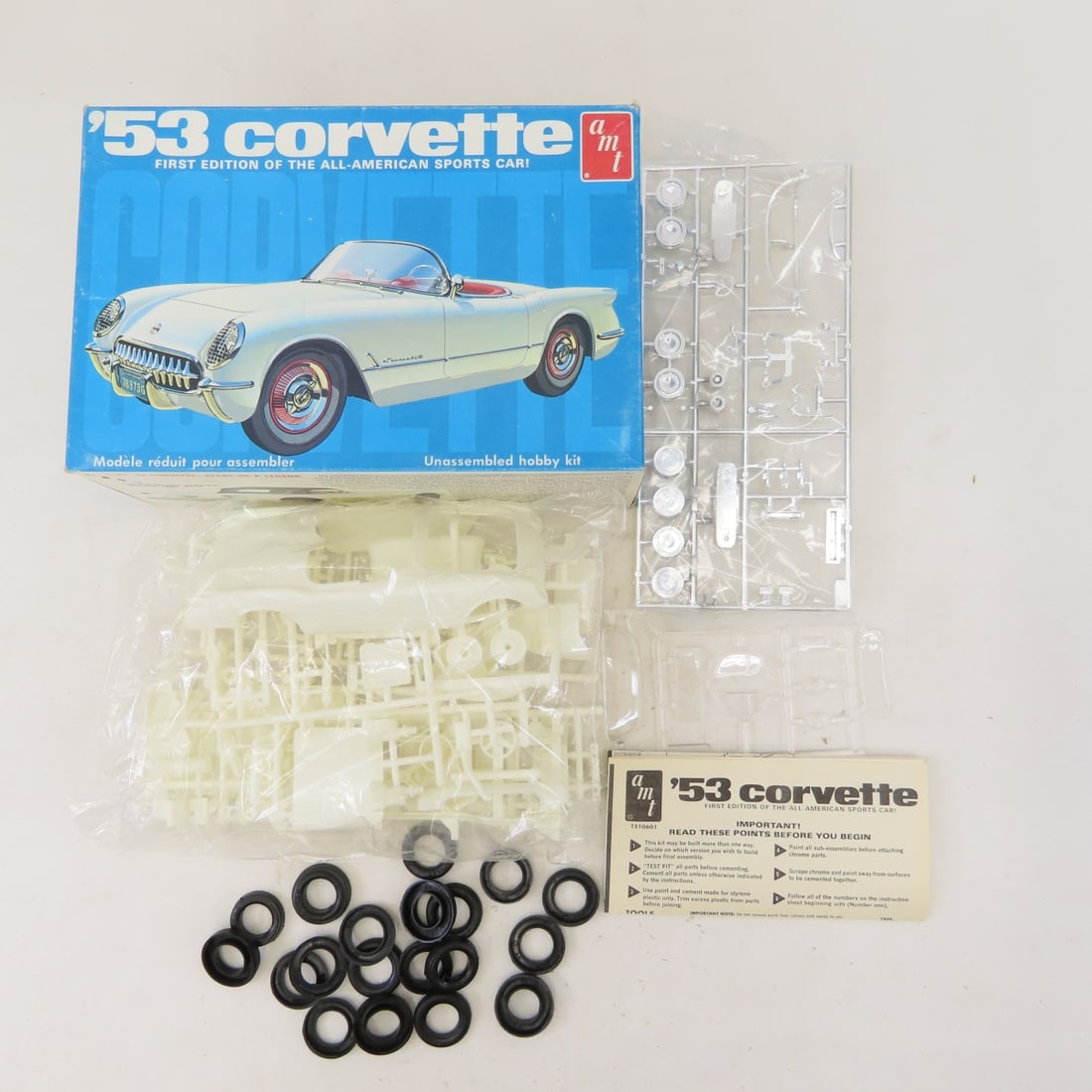 10+ Vintage AMT Car & Plane Models, Corvette, More - 5