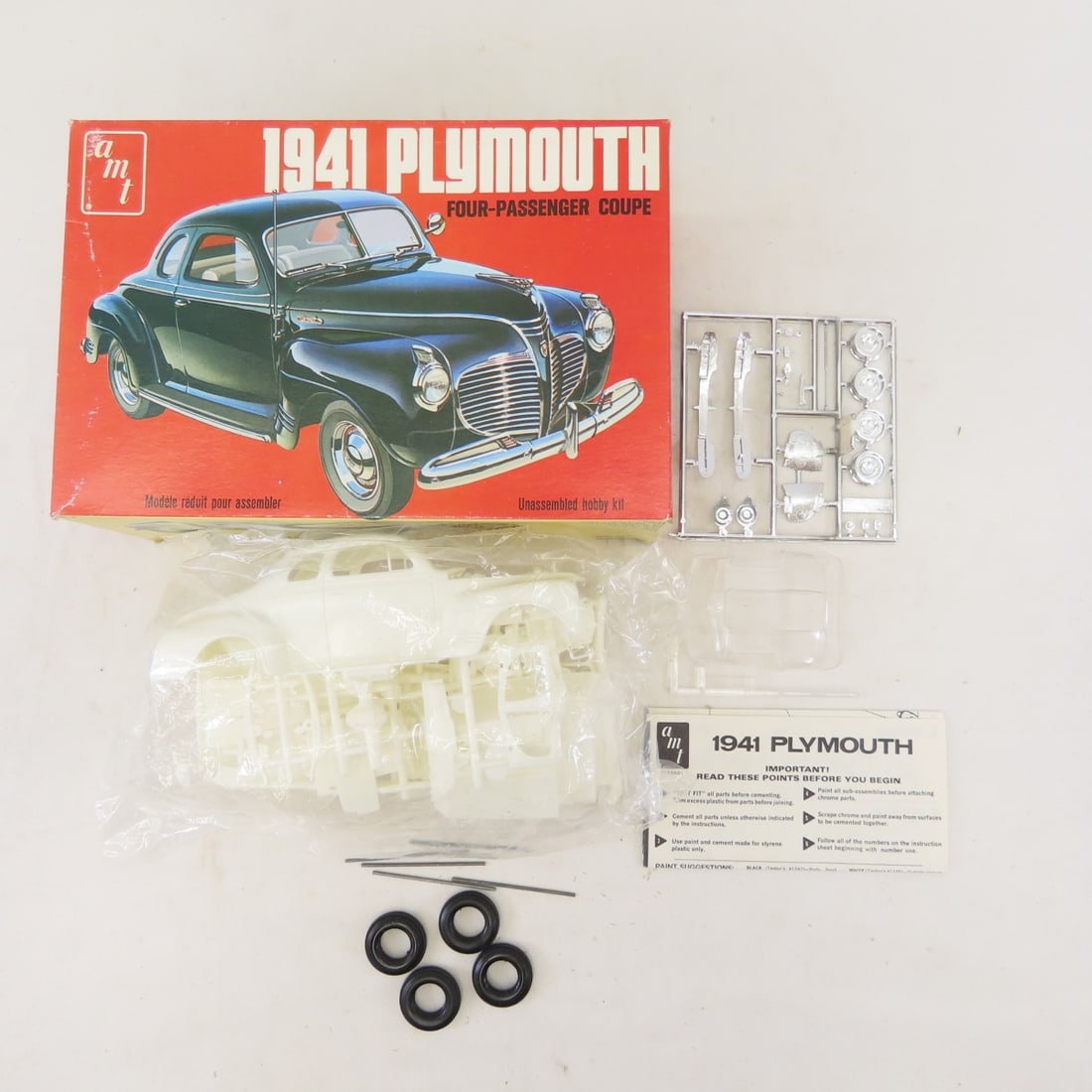 10+ Vintage AMT Car & Plane Models, Corvette, More - 6
