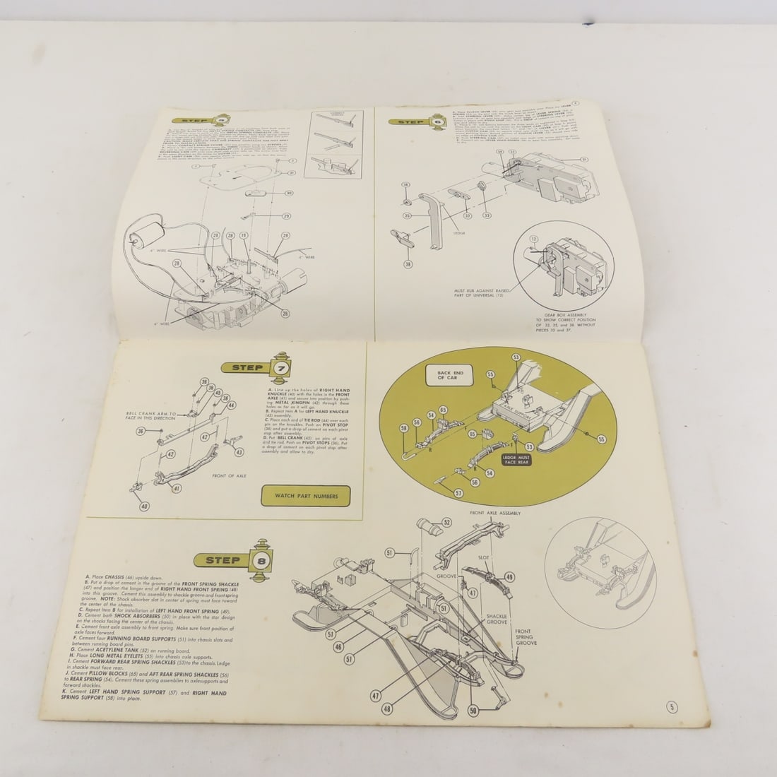 Vintage ITC Motorized Mercer Raceabout Model Kit - 8