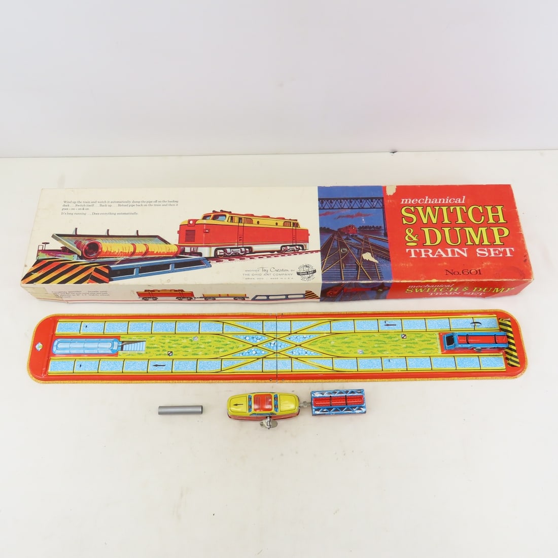 Vintage Mechanical Switch & Dump Train Set & More - 2