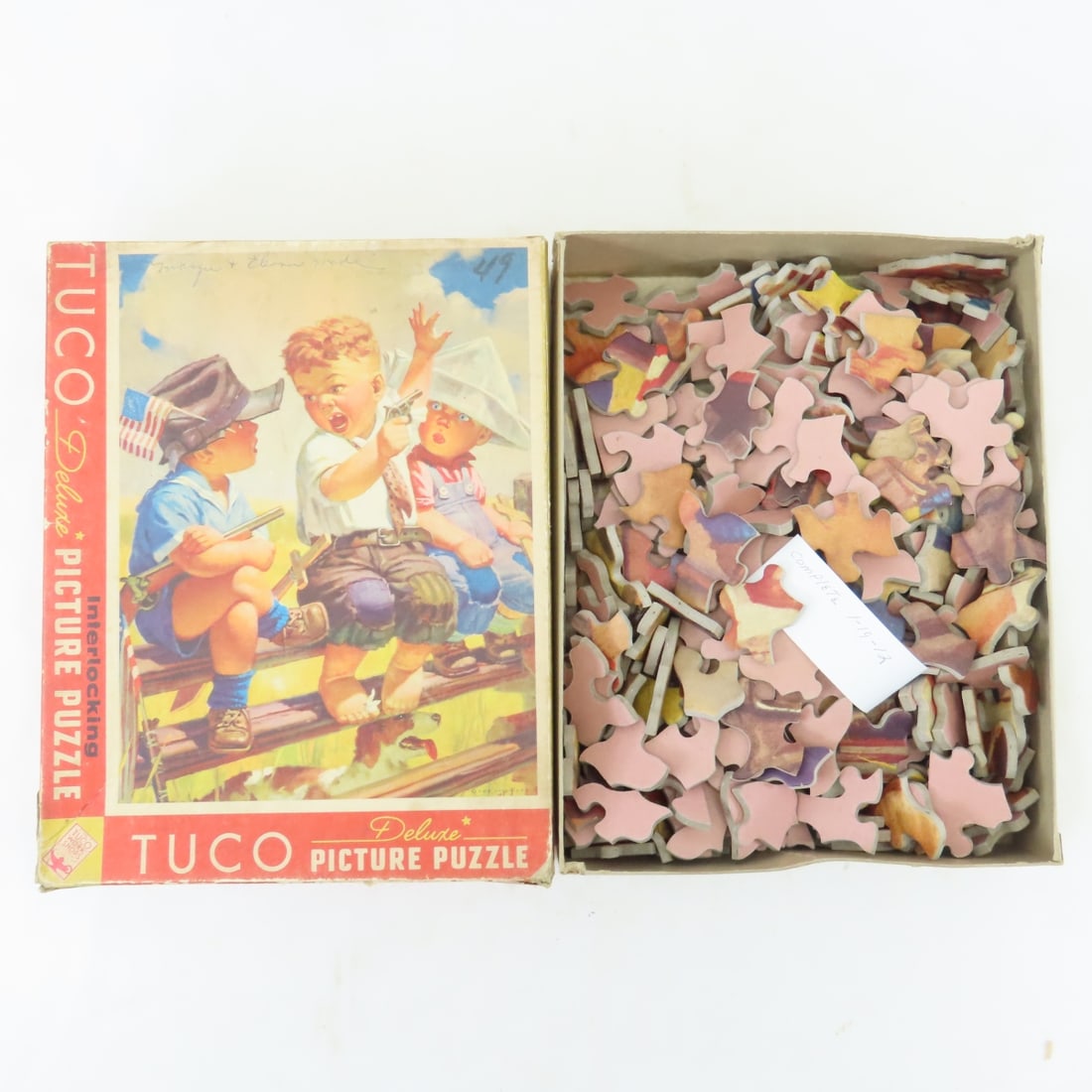 Collection of Vintage Picture Puzzles, Guild, Tuco - 5