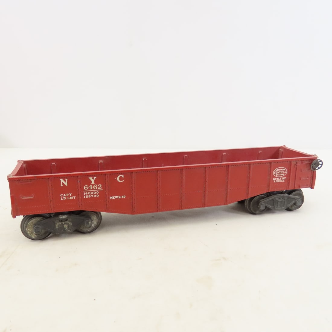 Vintage Lionel O Gauge Lumber, Caboose, Other Cars - 6
