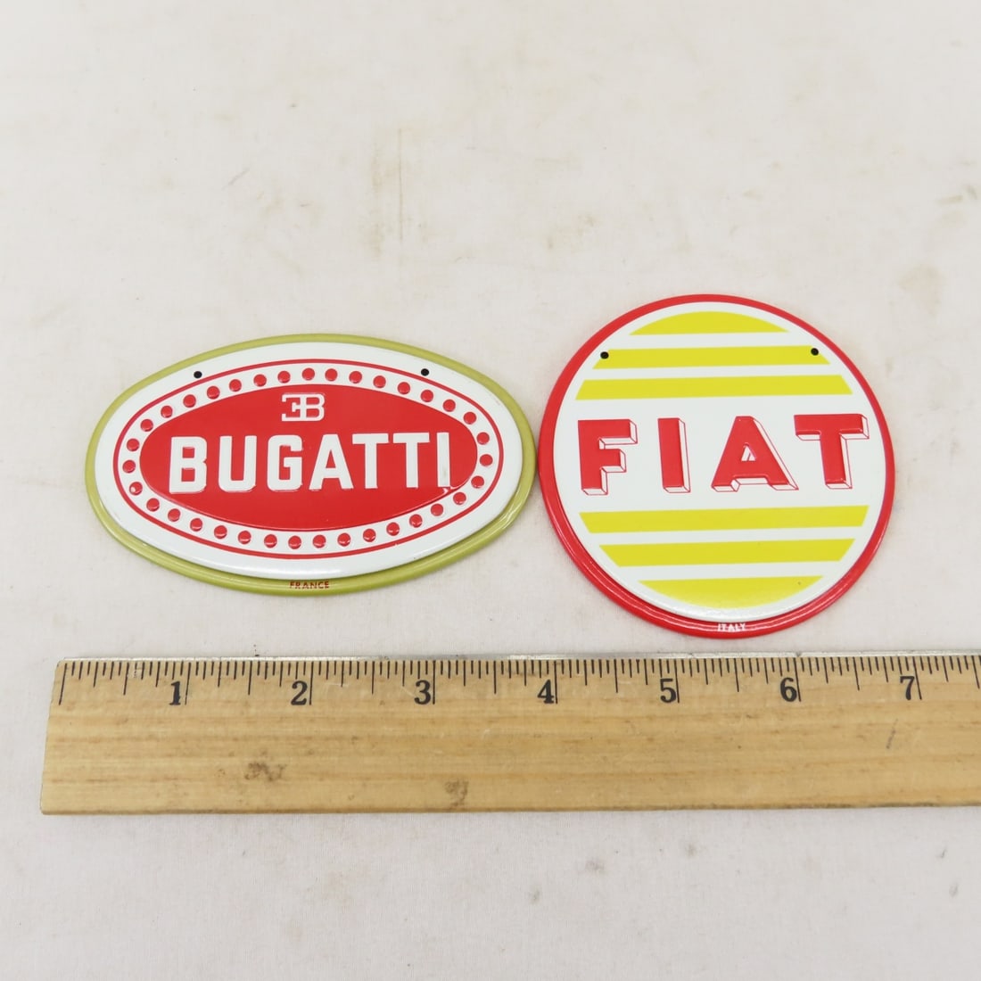 14 Vintage Wheaties Cereal Metal Car Emblems - 2