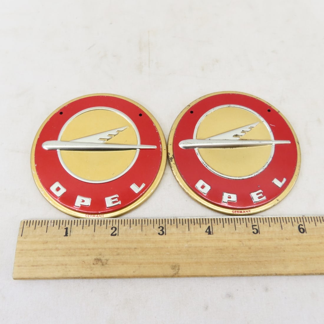 14 Vintage Wheaties Cereal Metal Car Emblems - 3