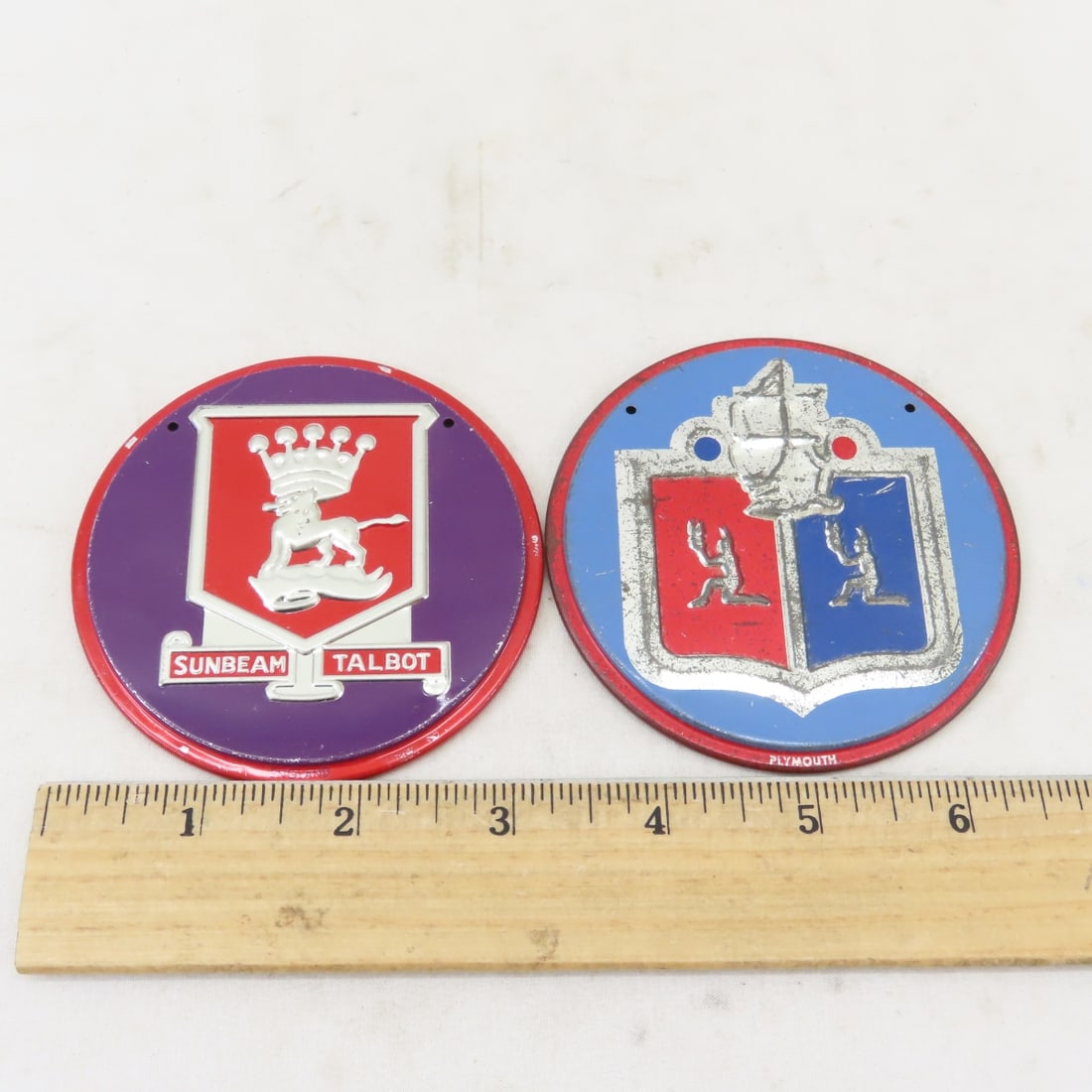 14 Vintage Wheaties Cereal Metal Car Emblems - 5