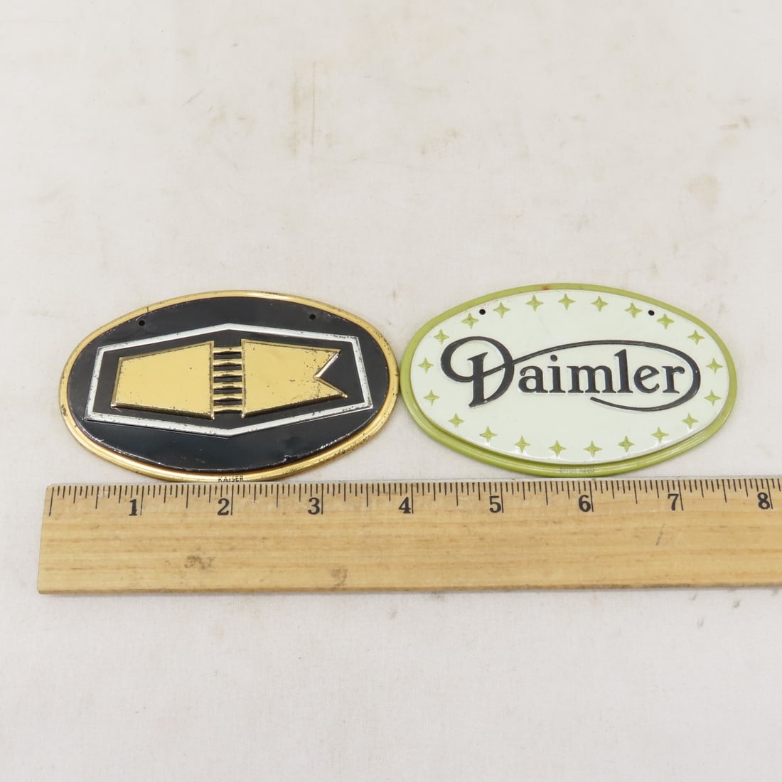14 Vintage Wheaties Cereal Metal Car Emblems - 7