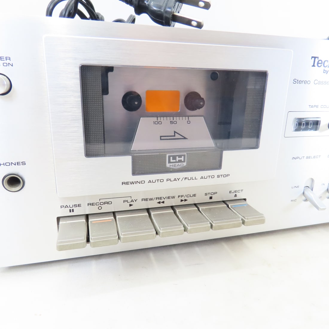 Vintage Sherwood Receiver, Technics 616 Cassette - 3