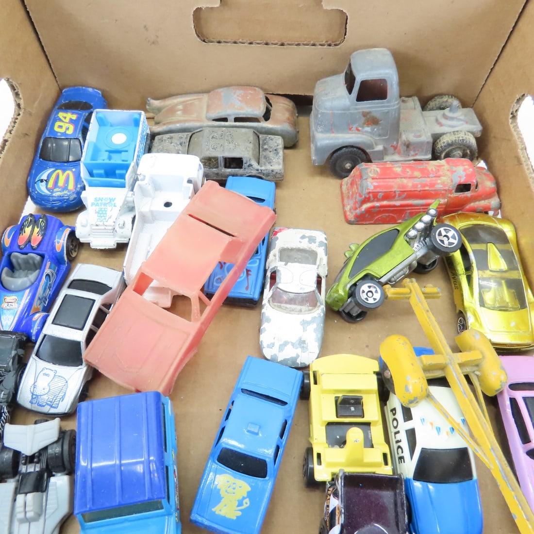 Collection of Diecast Cars, Trucks Modern Marbles - 2