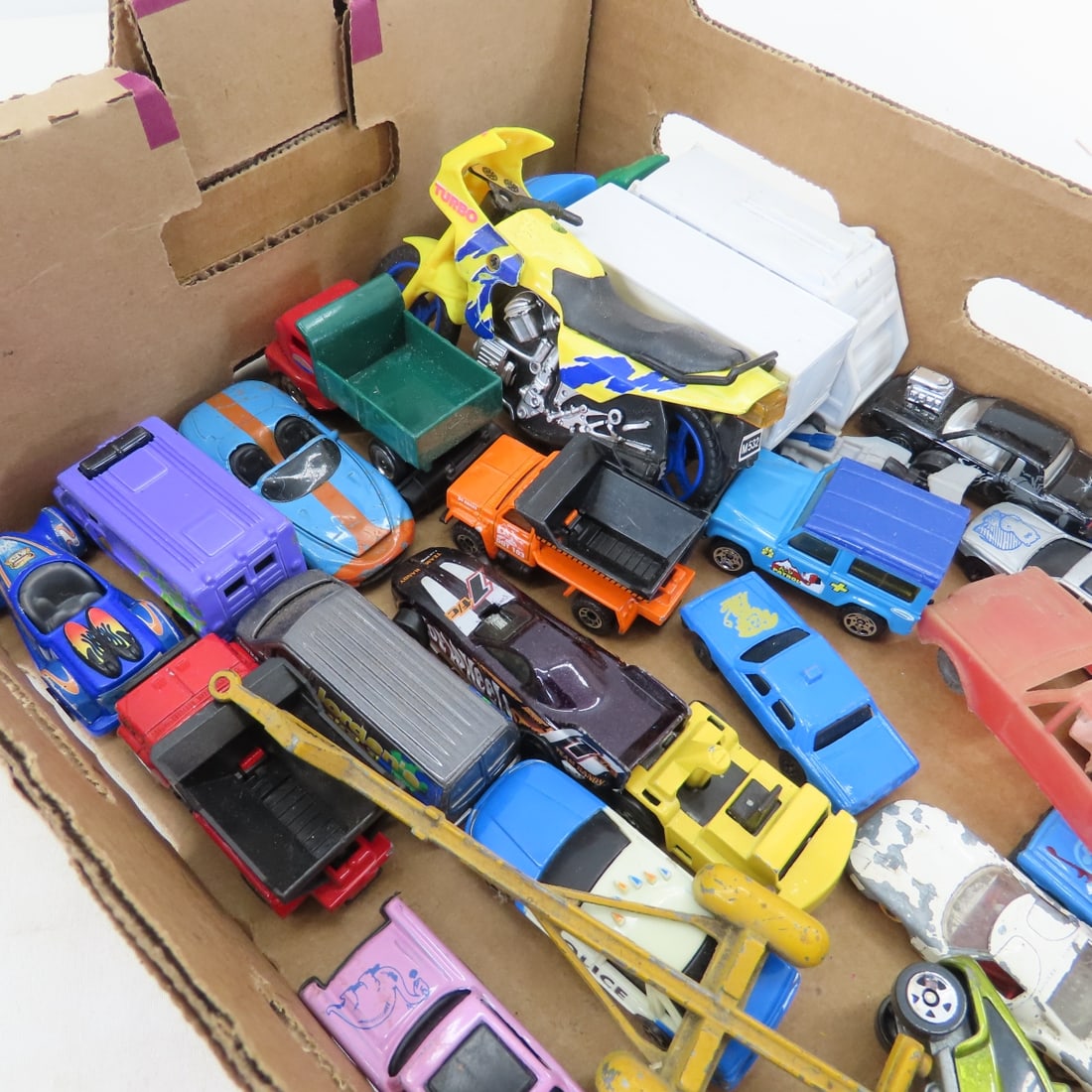 Collection of Diecast Cars, Trucks Modern Marbles - 4
