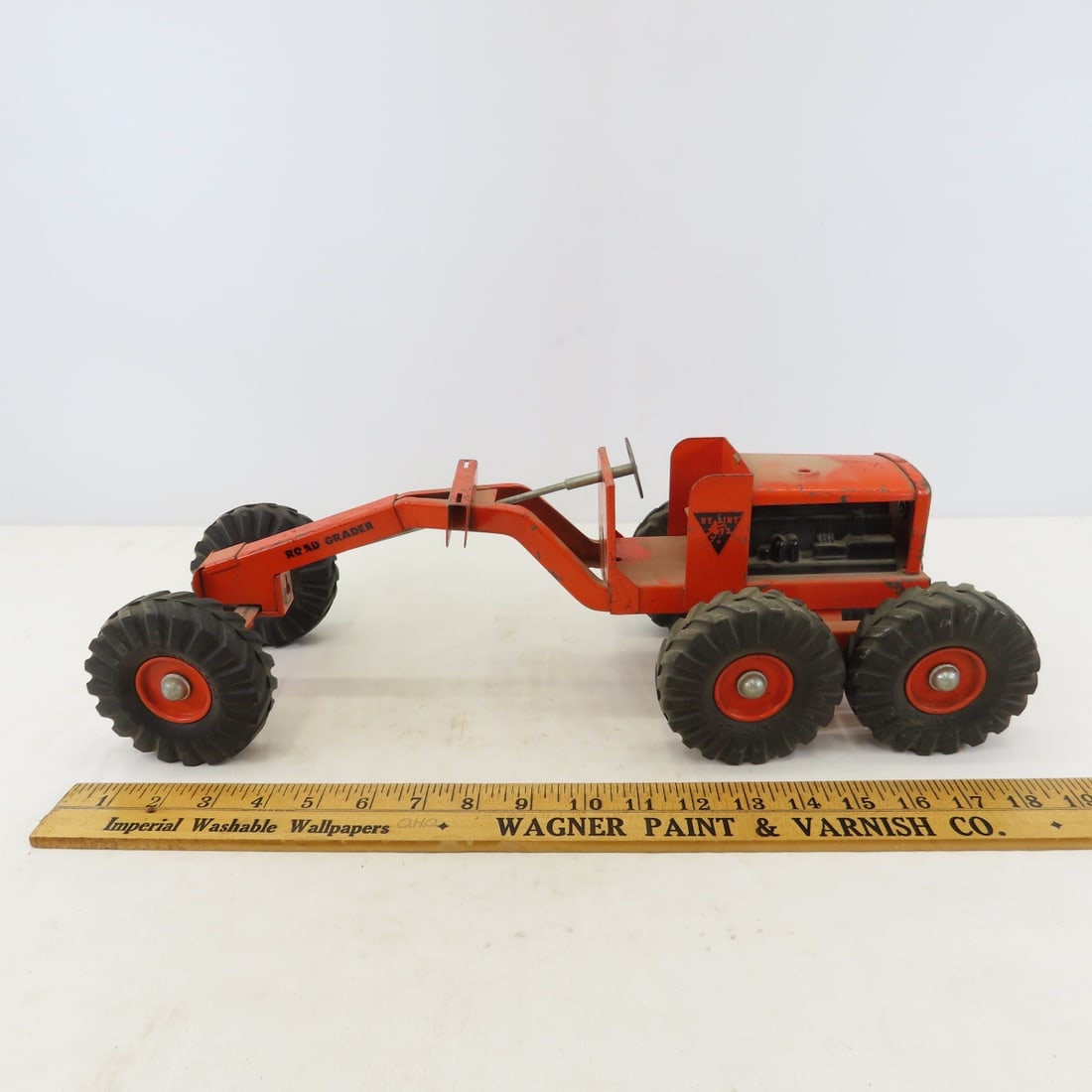 Vintage Nylint Road Grader for Parts or Repair - 2