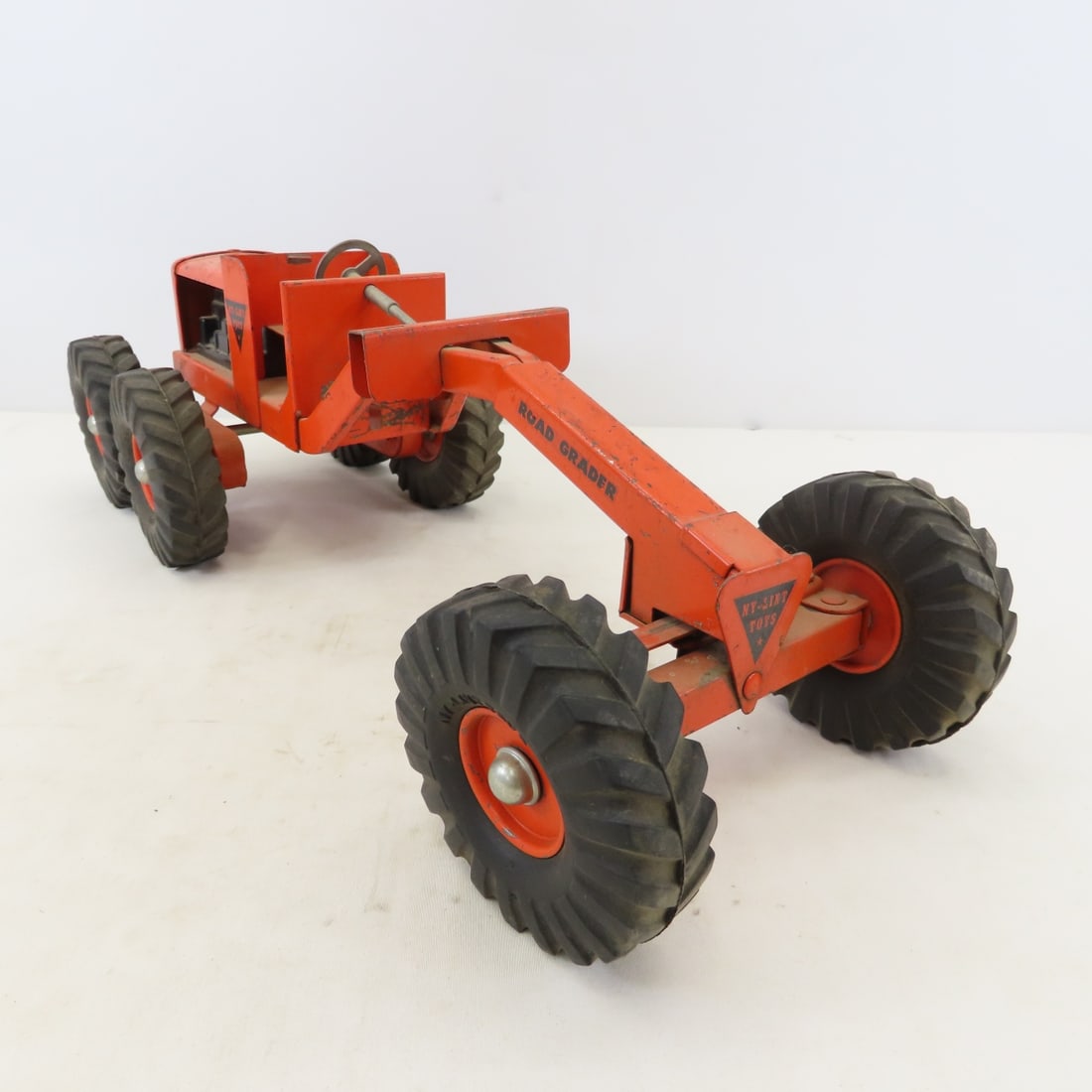 Vintage Nylint Road Grader for Parts or Repair - 7