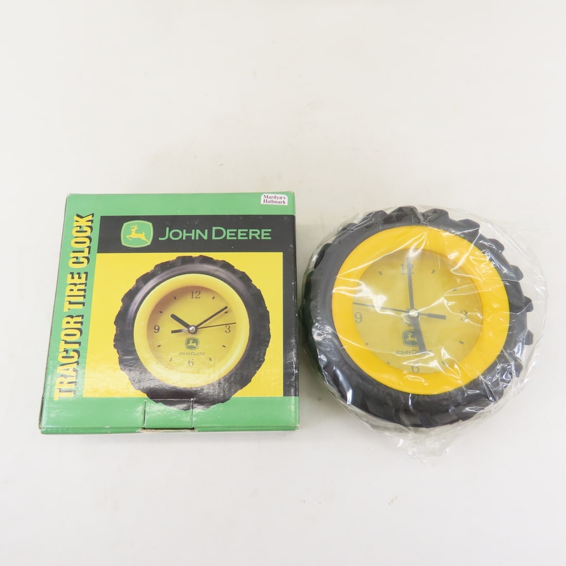 John Deere Thermometers & Tractor Tire Clock - 2