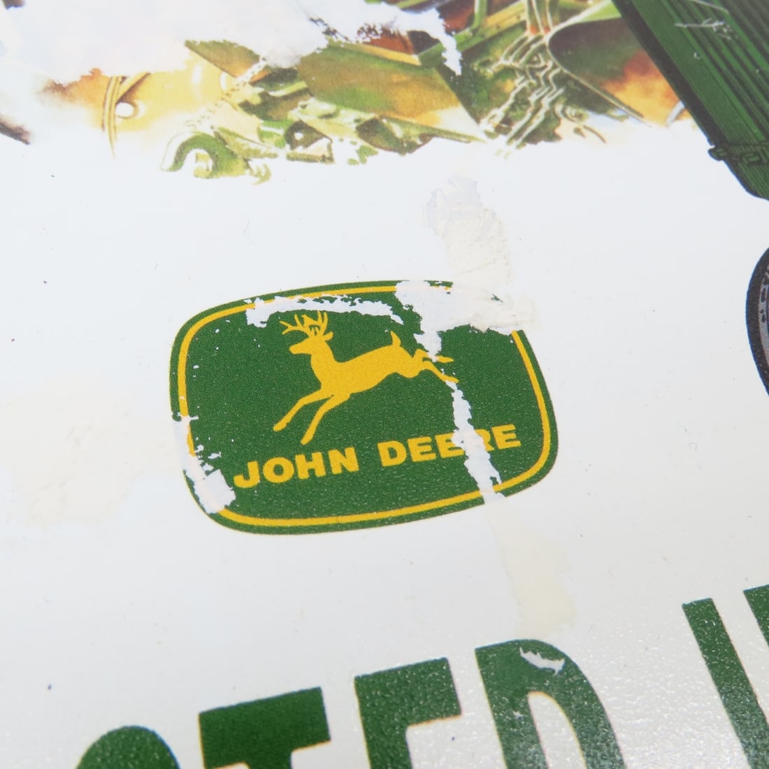 John Deere Modern Metal Signs & Framed 520 Photo - 8