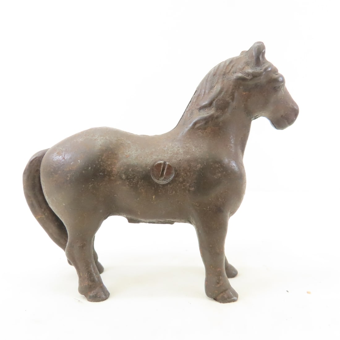 Antique Cast Iron Horses, Buffalo & Elephant Banks - 11