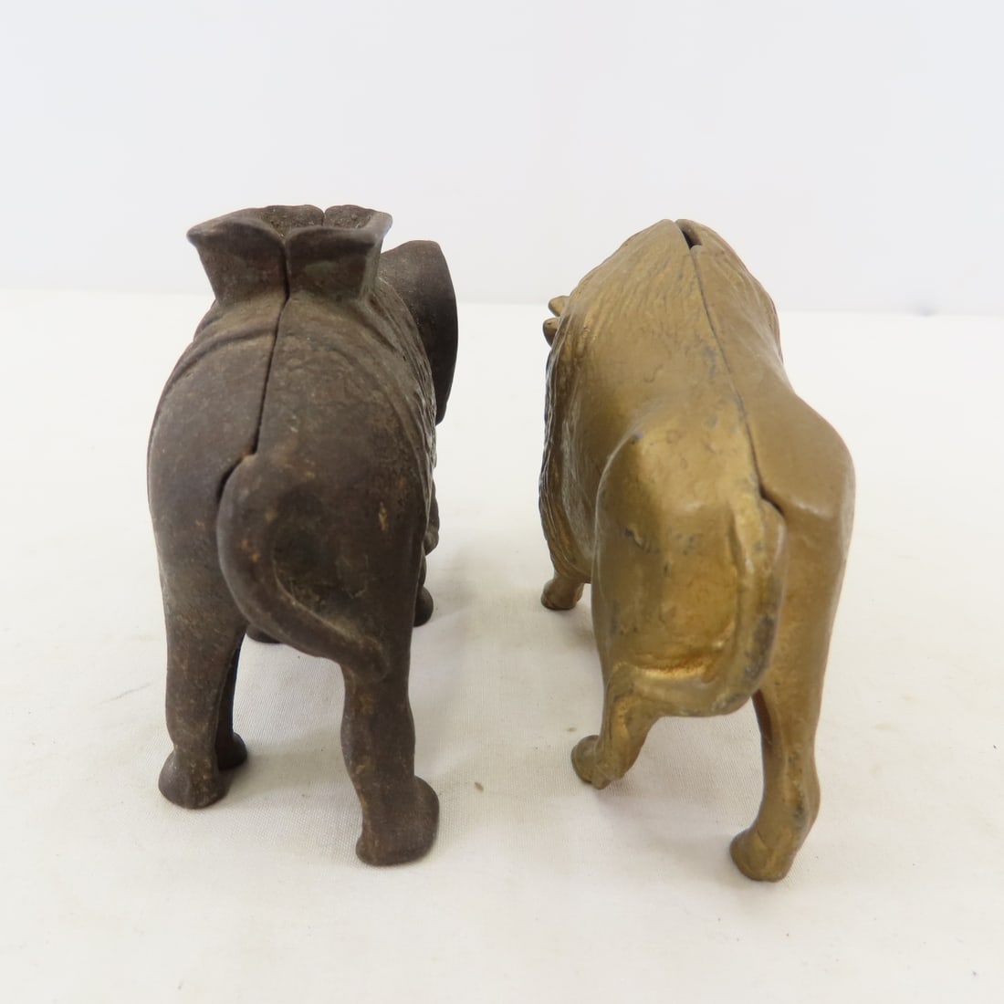 Antique Cast Iron Horses, Buffalo & Elephant Banks - 17