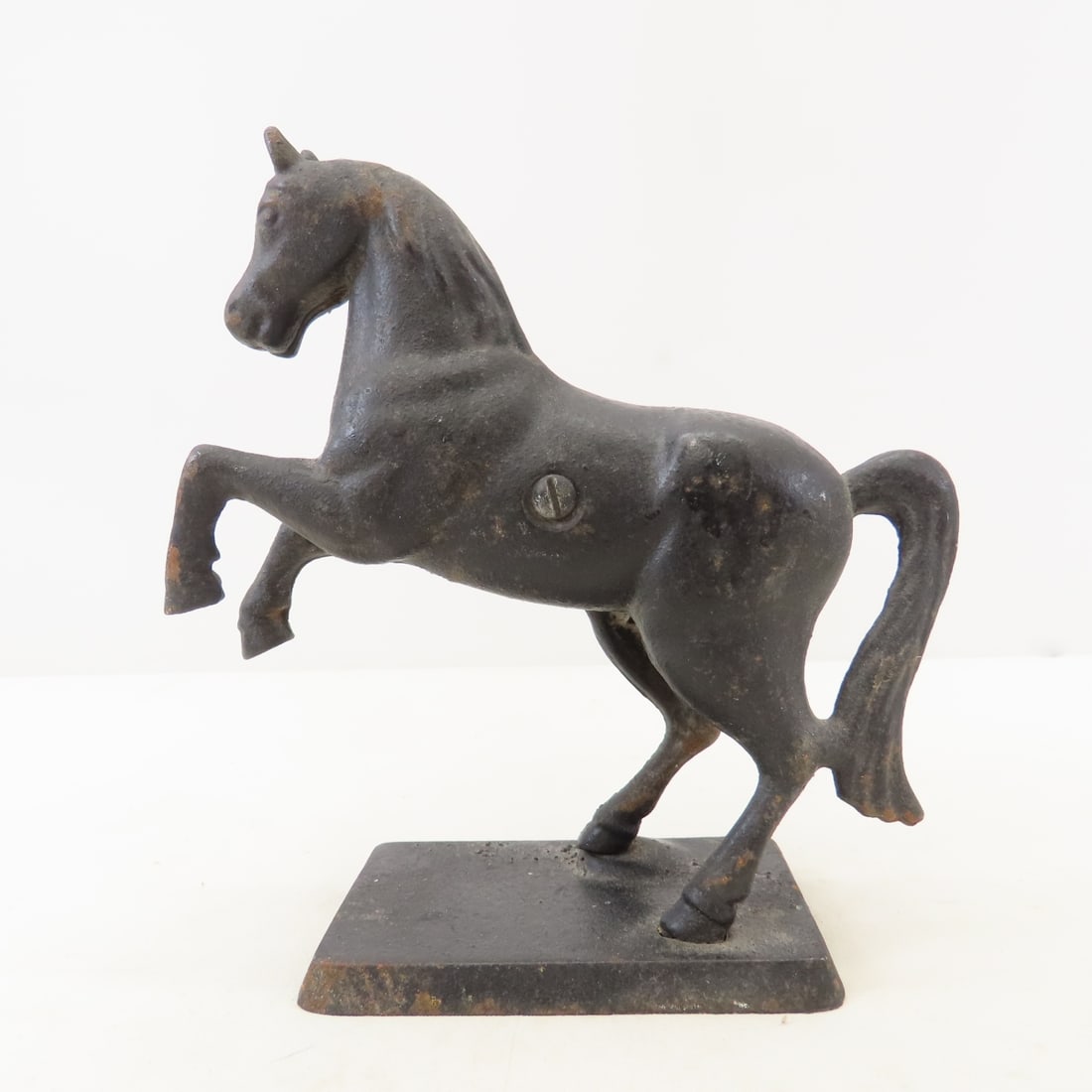 Antique Cast Iron Horses, Buffalo & Elephant Banks - 2