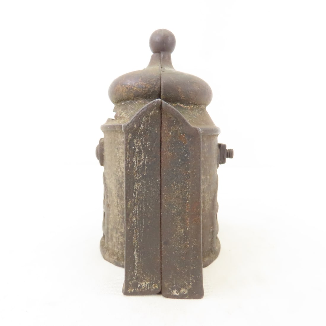 4 Antique AC Williams Dome Building Coin Banks - 7