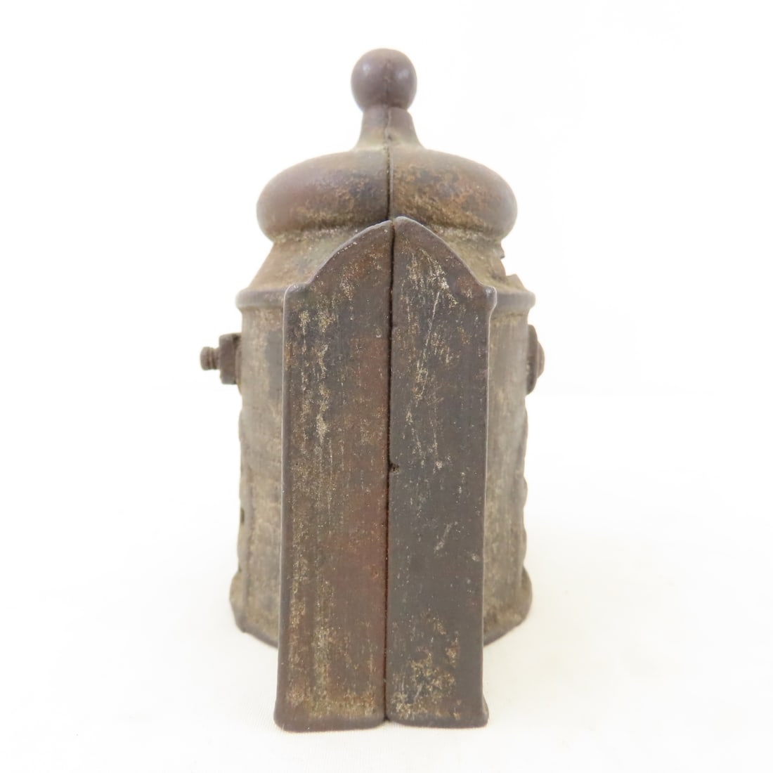 4 Antique AC Williams Dome Building Coin Banks - 9