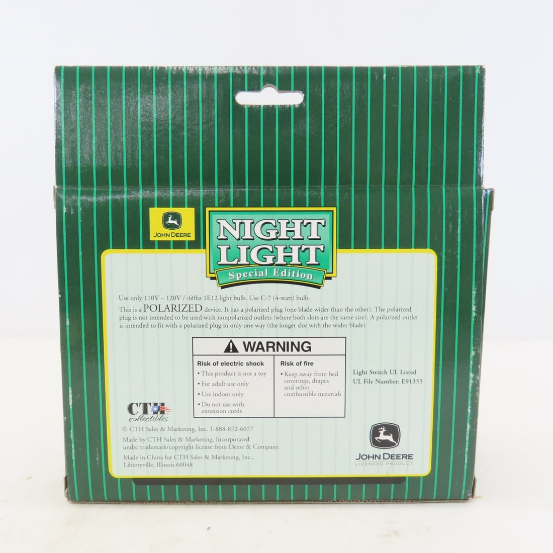 John Deere Utility Mat, Night Light & Bookends - 7