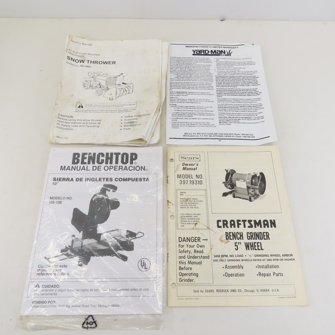 Stihl, Poulan Chainsaw & Other Tool Manuals - 10