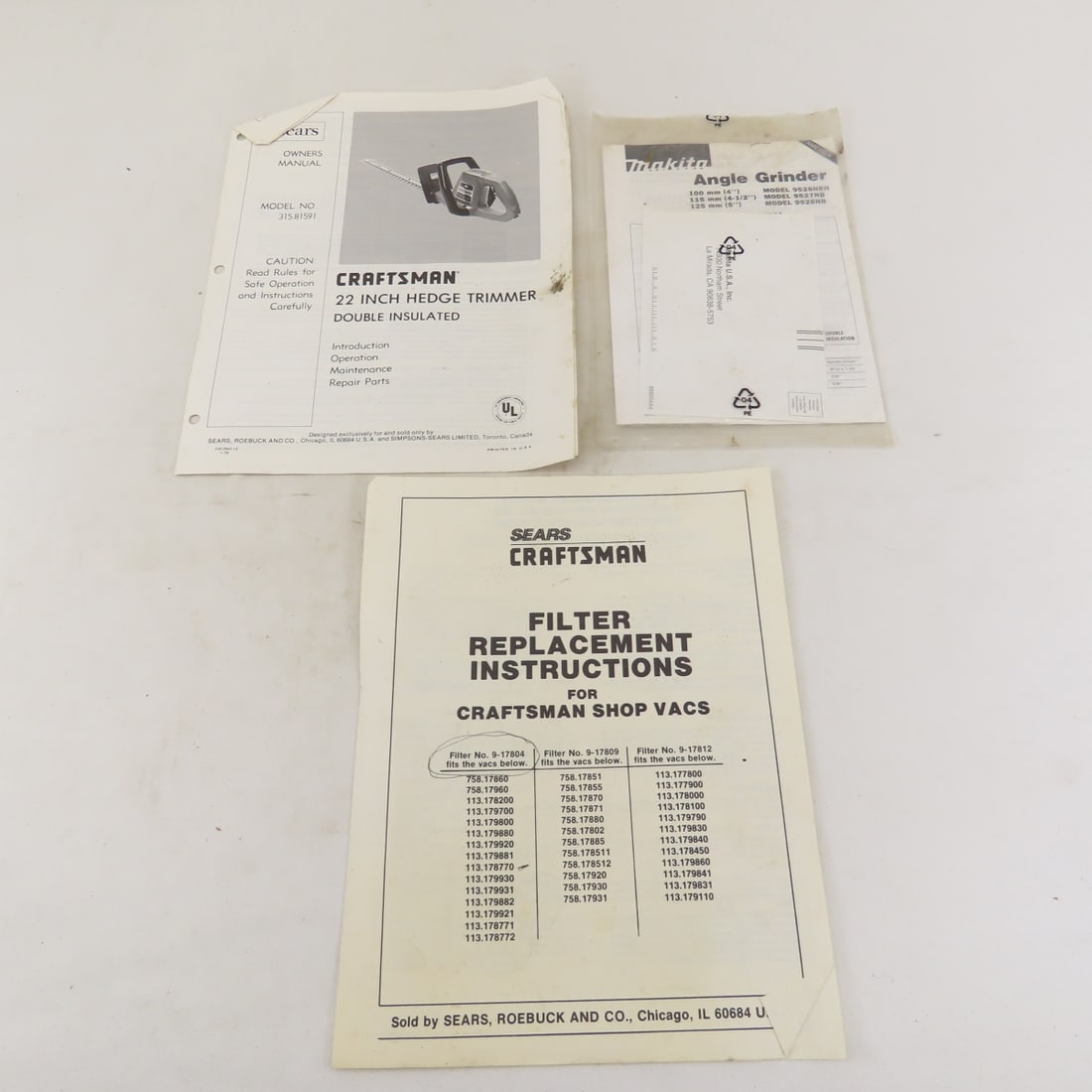 Stihl, Poulan Chainsaw & Other Tool Manuals - 13