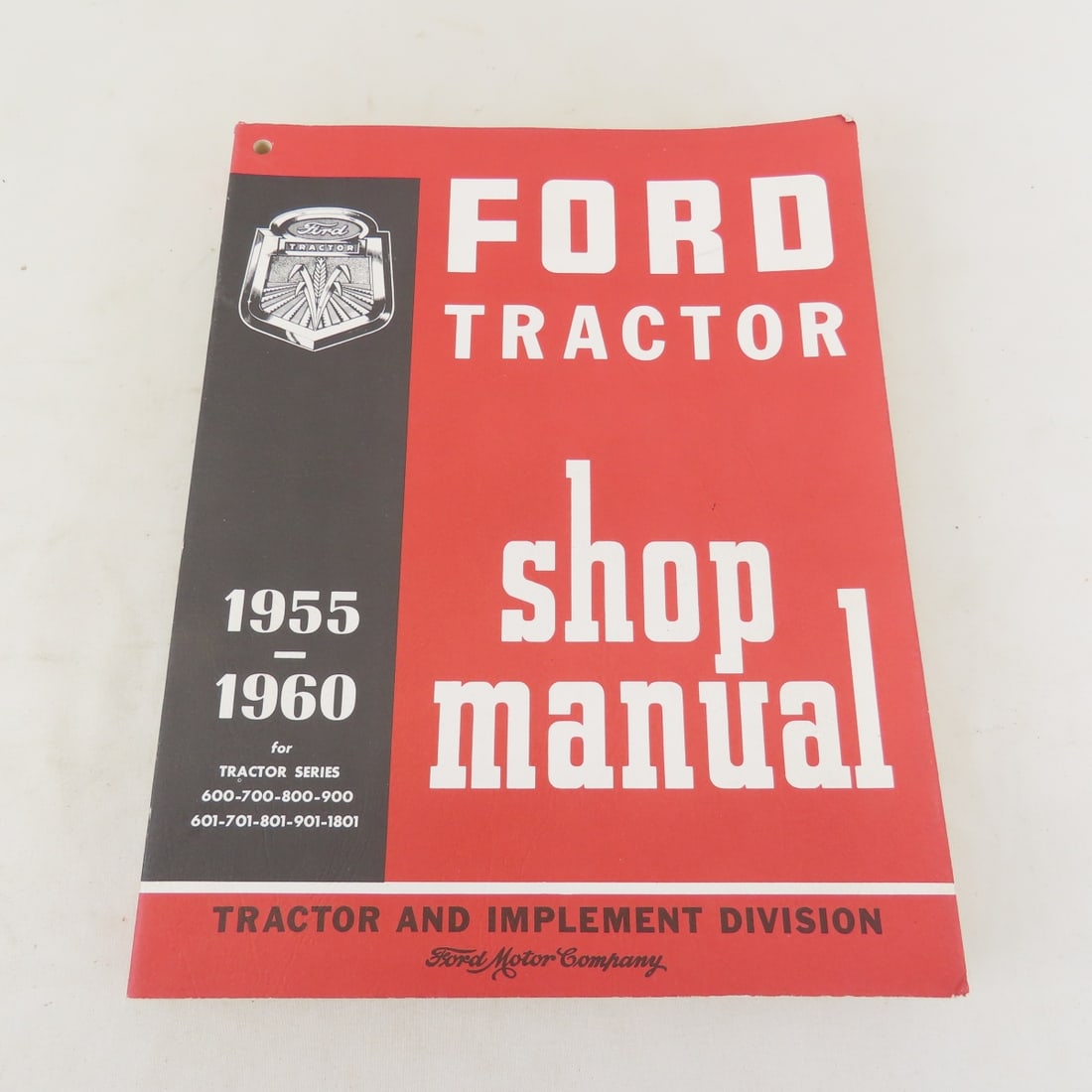 Vintage Ford & McCormick Deering Tractor Manuals - 2