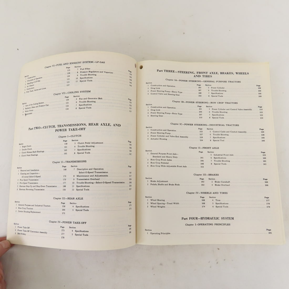 Vintage Ford & McCormick Deering Tractor Manuals - 4