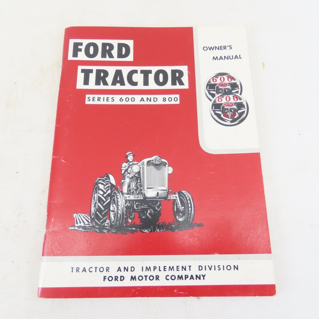 Vintage Ford & McCormick Deering Tractor Manuals - 6