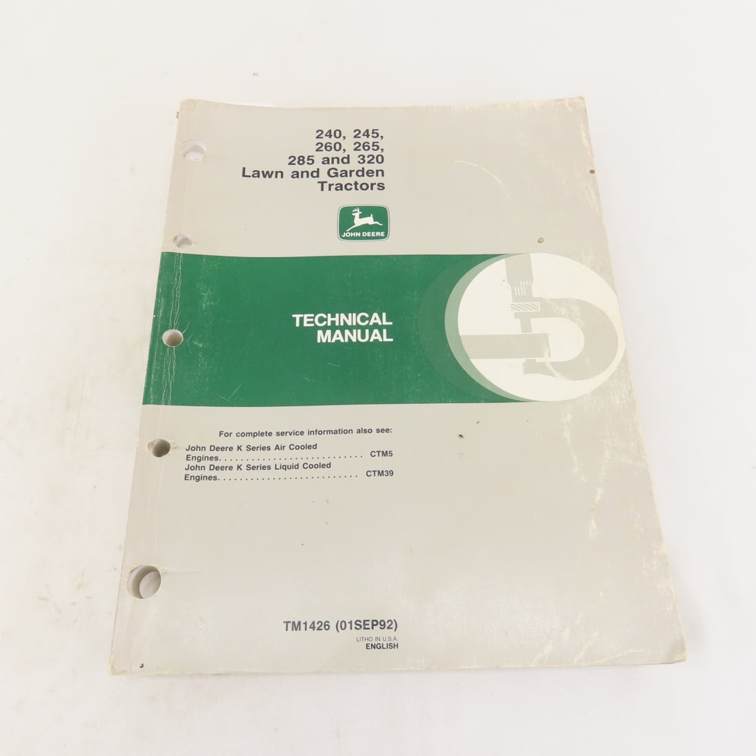 Vintage John Deere Farm Implement Manuals - 2
